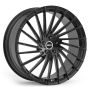 Легковой диск Skill Wheels SL196 9x22 5x120 ET42,5 62,5 чёрный + полированные спицы